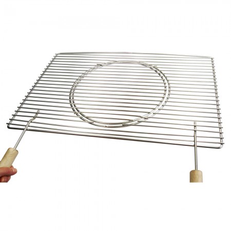 54 x 34 cm Edelstahl Grillrost 